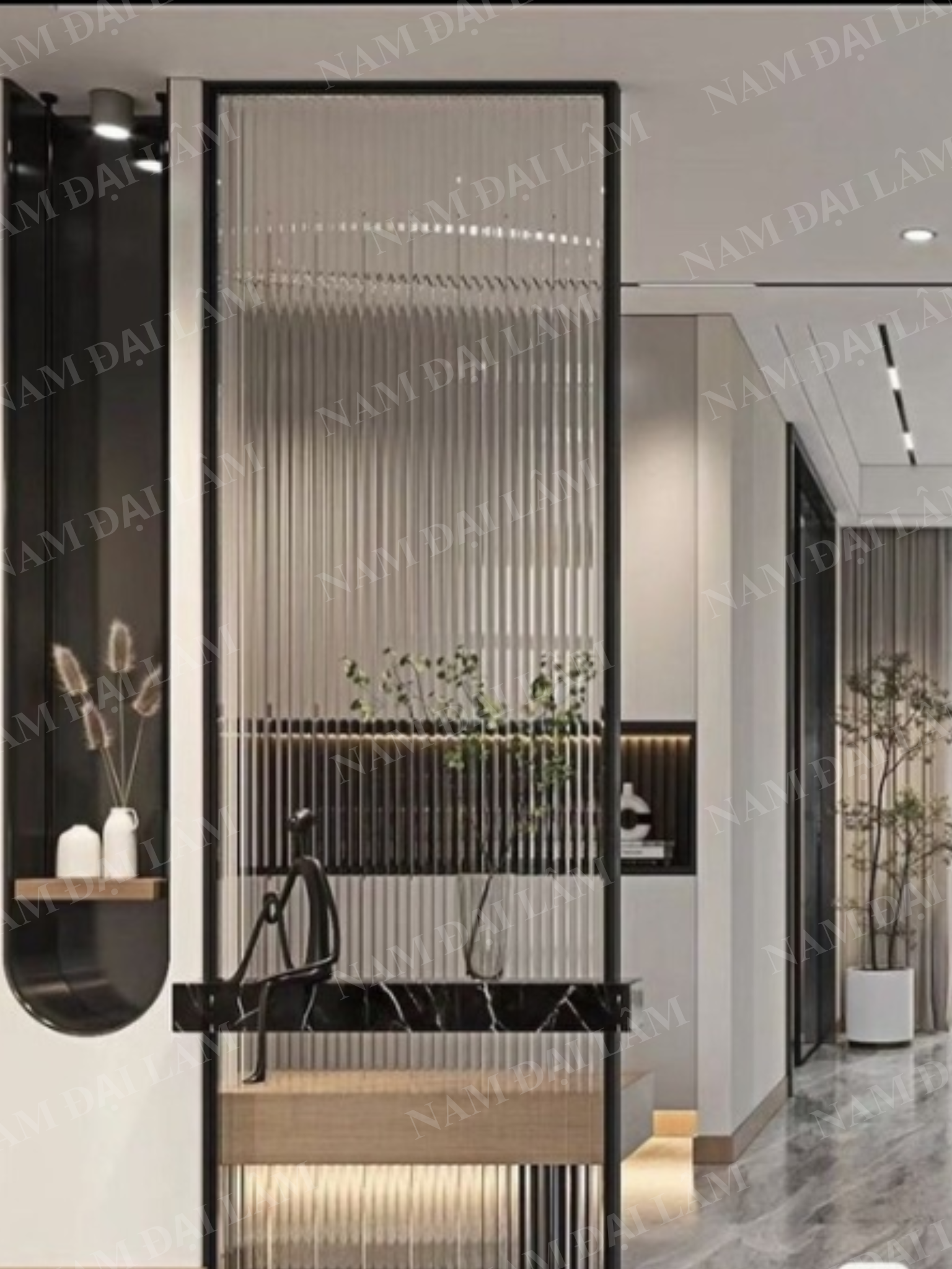 XU HƯỚNG ỨNG DỤNG INOX MẠ PVD MÀU ĐEN TRONG THIẾT KẾ NỘI THẤT 2 inox mạ PVD màu đen 1
