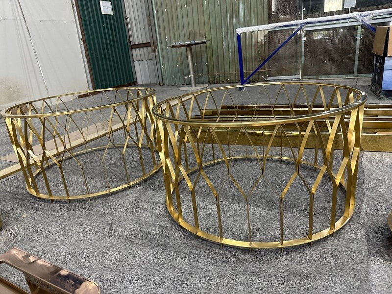 Sản phẩm inox mạ Pvd được gia công tại Nam Đại Lâm