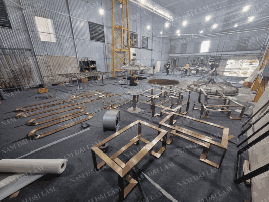 avata xưởng inox mạ PVD Nam Đại Lâm