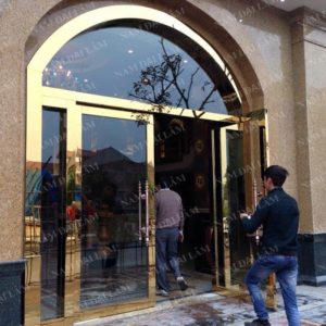 avata cửa inox mạ đồng