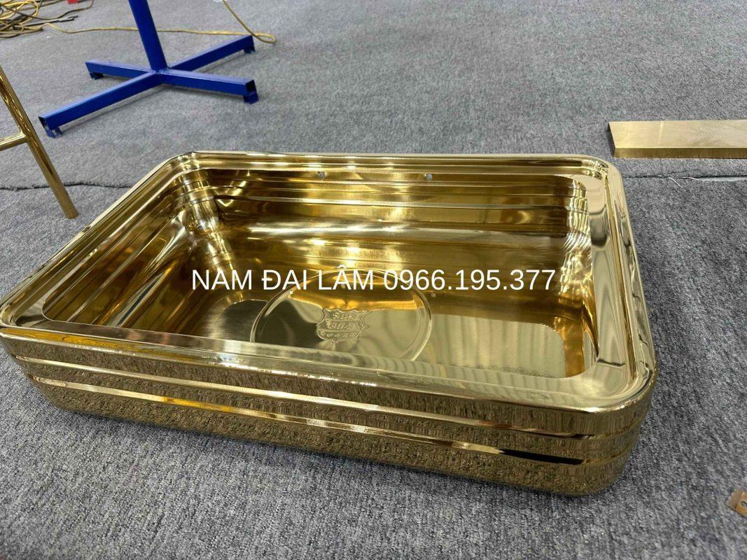 Khay Inox Mạ Vàng – Điểm Nhấn Hoàn Hảo Cho Bàn Tiệc 1 avata khay inox mạ vàng