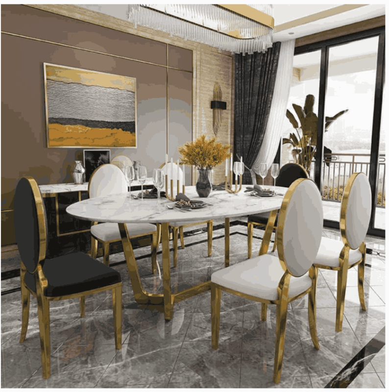 Lợi ích thực tiễn của khung inox bàn ăn