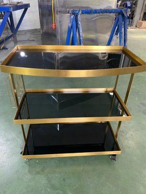 avata xe đẩy mạ inox