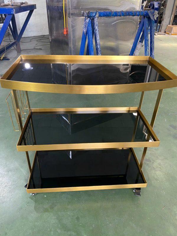 Xe đẩy mạ inox: Đẹp bền, tiện lợi và dễ vệ sinh 1 avata xe đẩy mạ inox