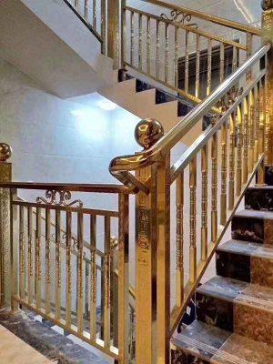 avata lan can cầu thang inox mạ pvd